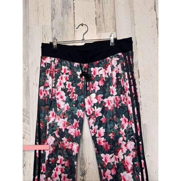 Adidas Neo Women’s Floral Print Jogger Pants Size Large - Picture 2 of 10